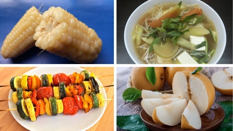 Thực đơn ngày 6 ăn chay giảm cân
