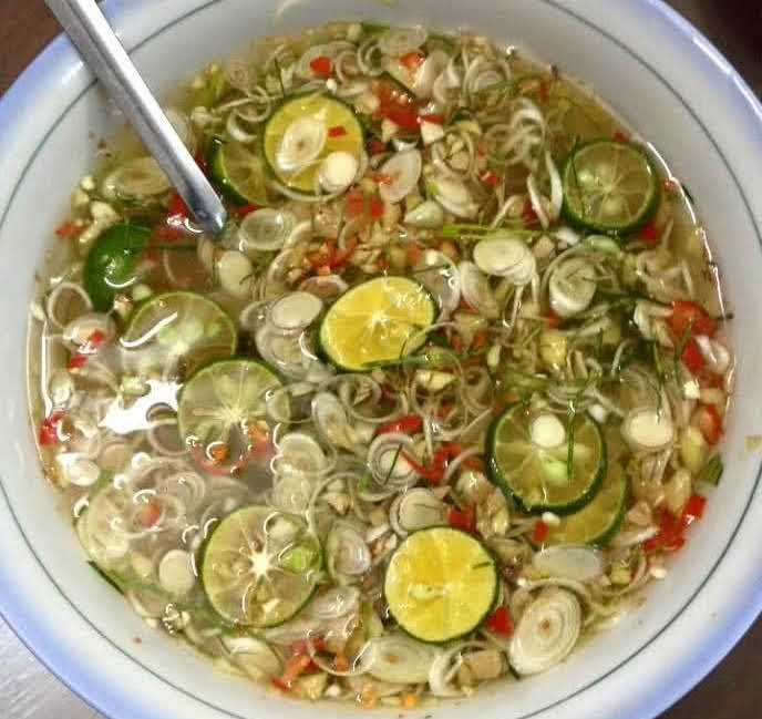 Chén nước chấm đậm vị