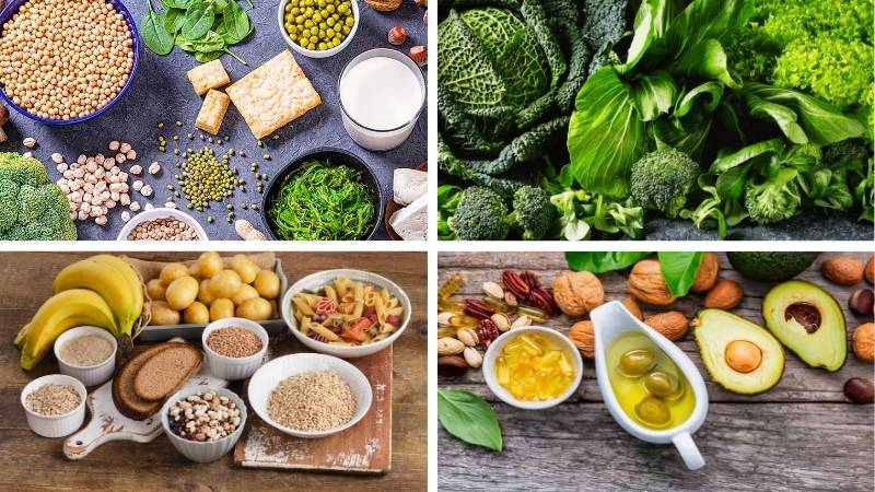Nhóm thực phẩm nên có trong thực đơn ăn chay giảm cân