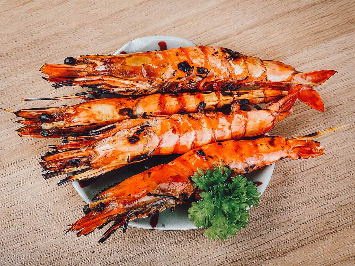 Tôm xào đậu que