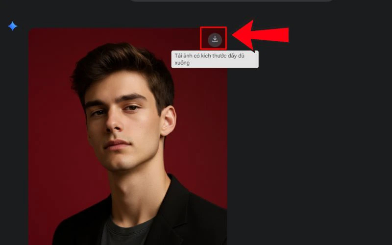 Tải ảnh vào Gemini