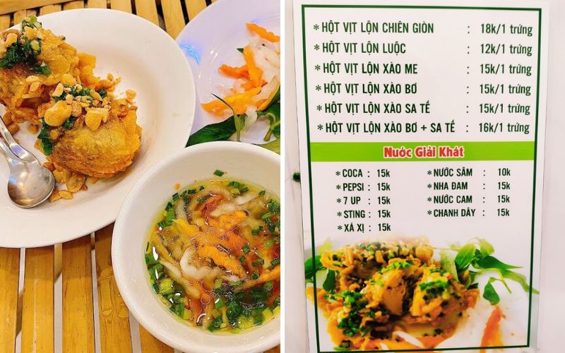 Quán ăn vặt ngon Quận 3: Hột Vịt Lộn Chiên Giòn - Ăn Vặt Bà Mập