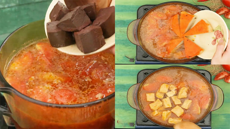 Tạo tảng riêu cua xốp mềm