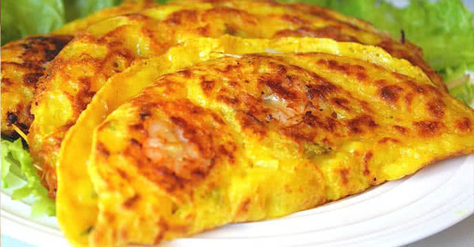 Pha nước chấm bánh xèo chay