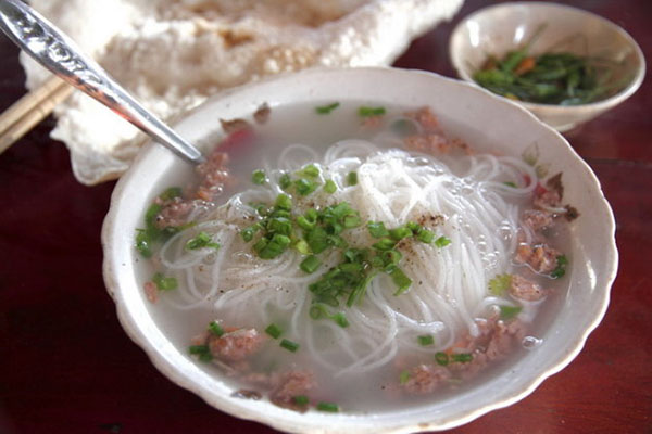 bún tôm châu trúc
