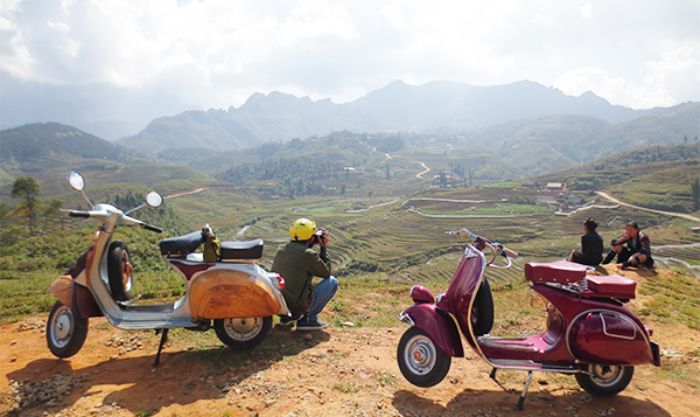 Thời tiết Sapa tháng 4 dịu mát, thích hợp đi bộ và ngắm cảnh