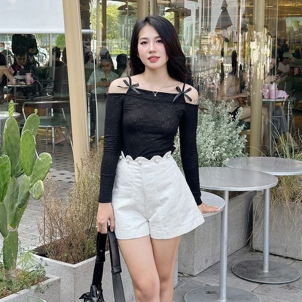 Quần short gọn nhẹ khi đi biển