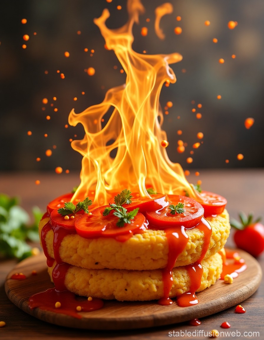 Món fusion nhiều tầng vị