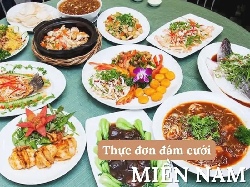 Món ăn tiệc cưới miền Tây