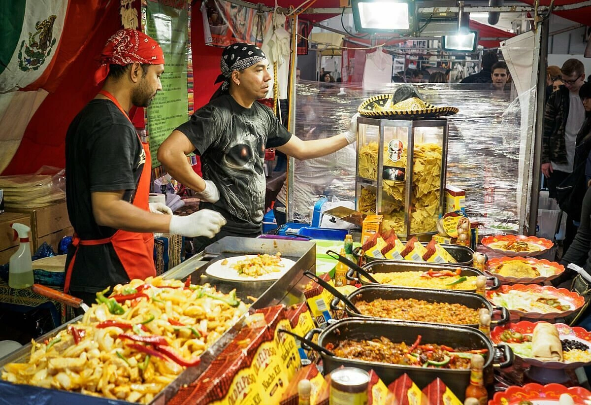 Phố ẩm thực Mexico City