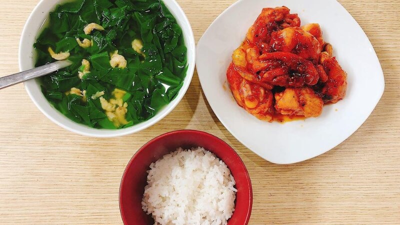 Thực đơn một người cho cả tuần