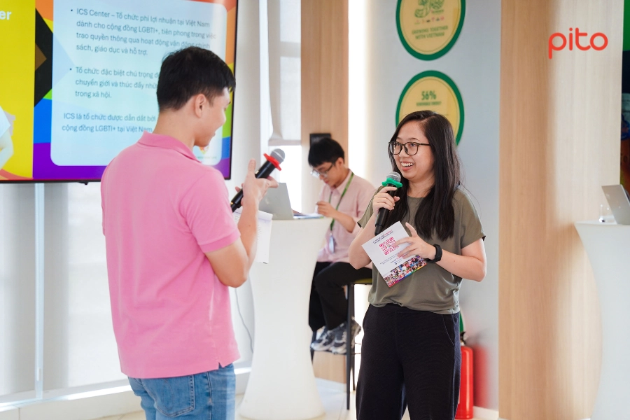 Trò chơi teambuilding tương tác, gắn kết