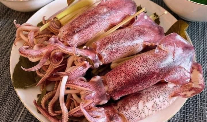 mực nhảy vũng áng