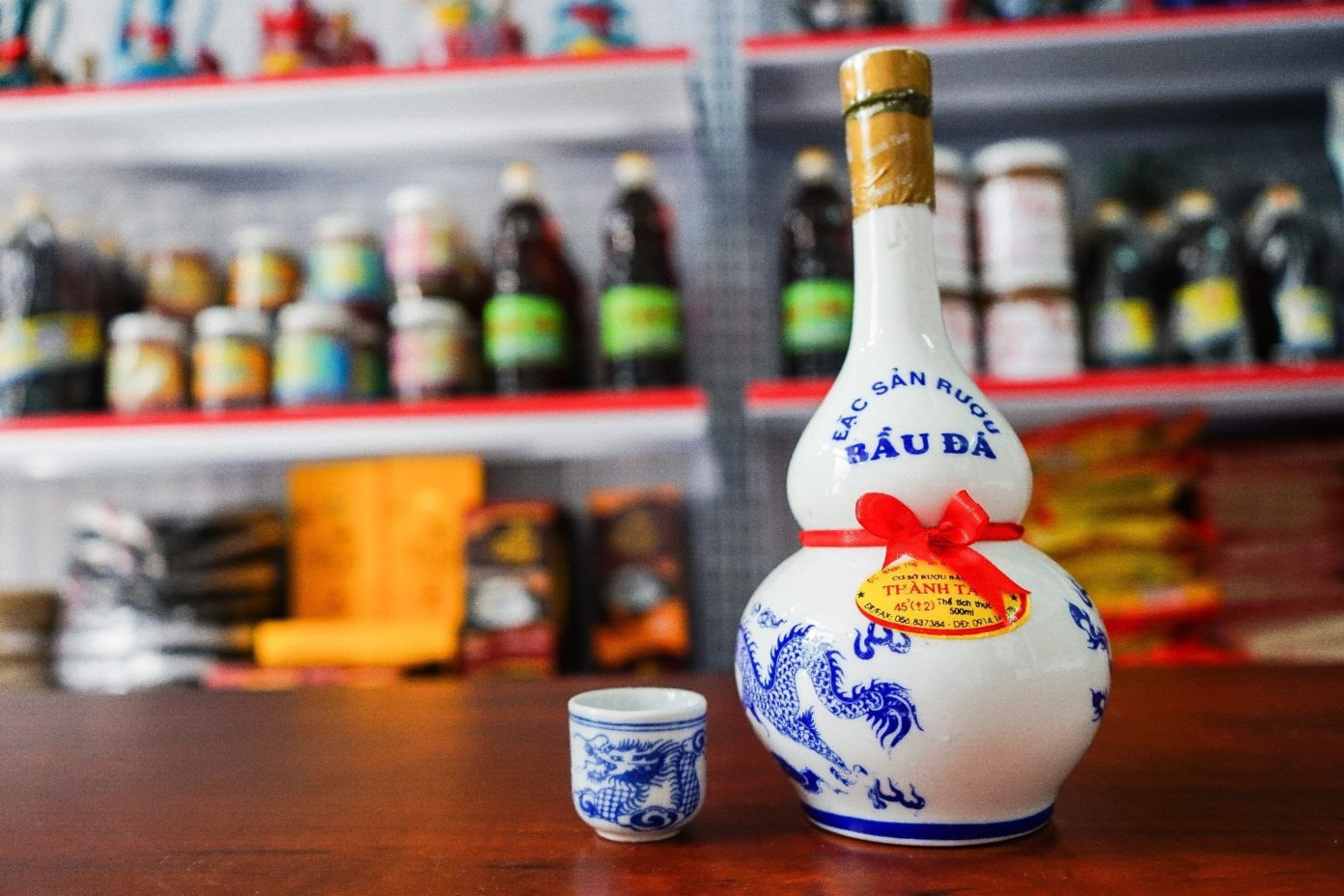 rượu bầu đá bình định