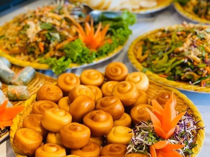 Món nấm chay hấp dẫn