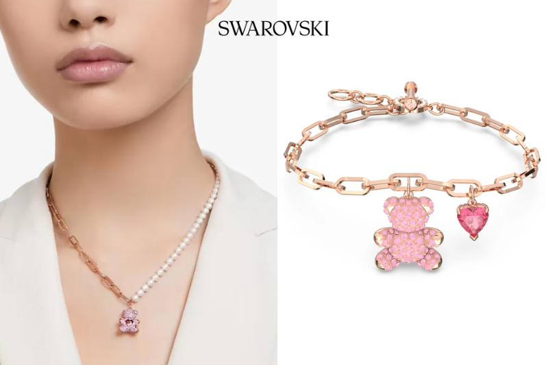 Swarovski Teddy Bear: Bộ sưu tập nhỏ xinh mang dấu ấn pha lê đặc trưng