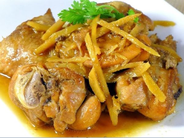 Thịt vịt kho gừng