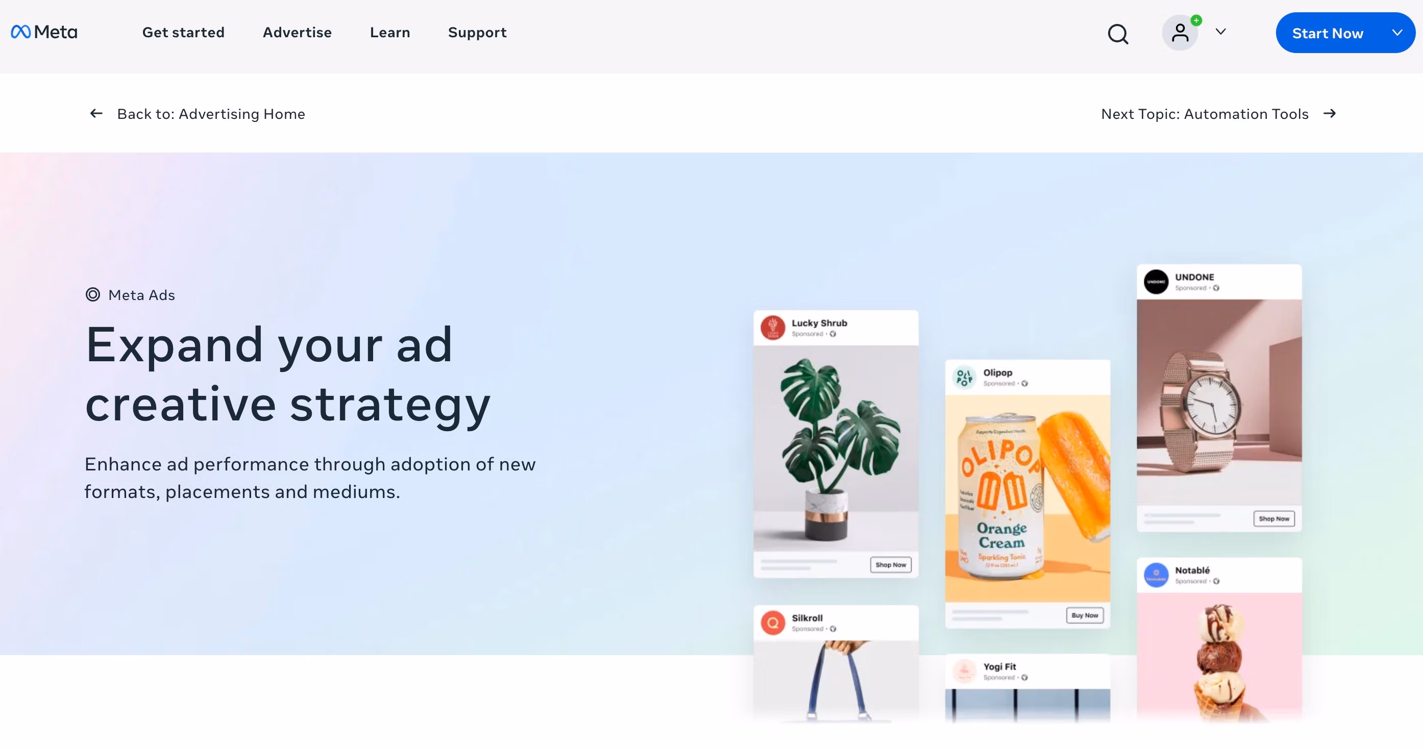 Creative quảng cáo Facebook hiệu quả