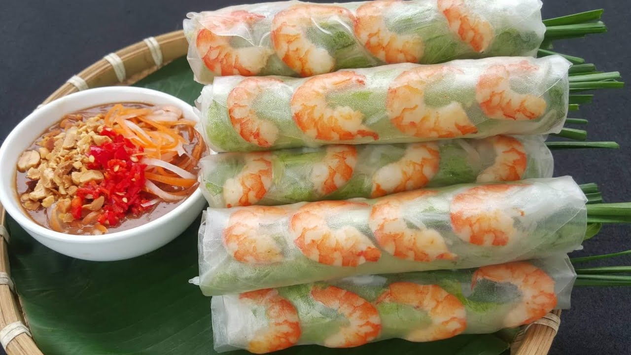Gỏi cuốn là món ăn giải ngấy phổ biến