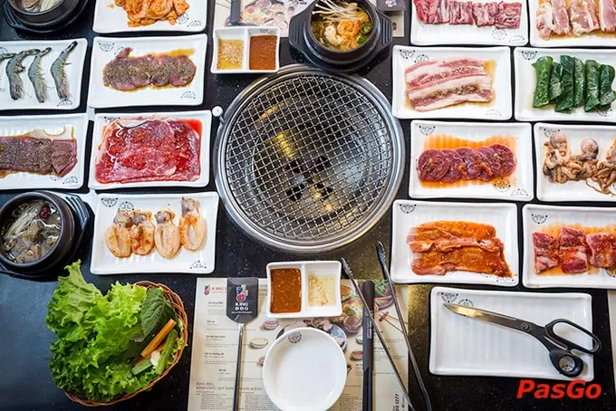 Buffet nướng Hàn Quốc hấp dẫn tại King BBQ, Quận 7 Sài Gòn