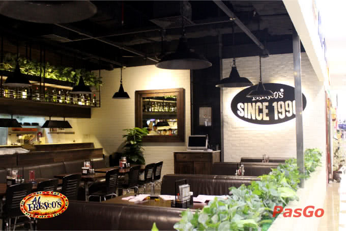 Không gian thưởng thức món Âu tại Al Fresco's