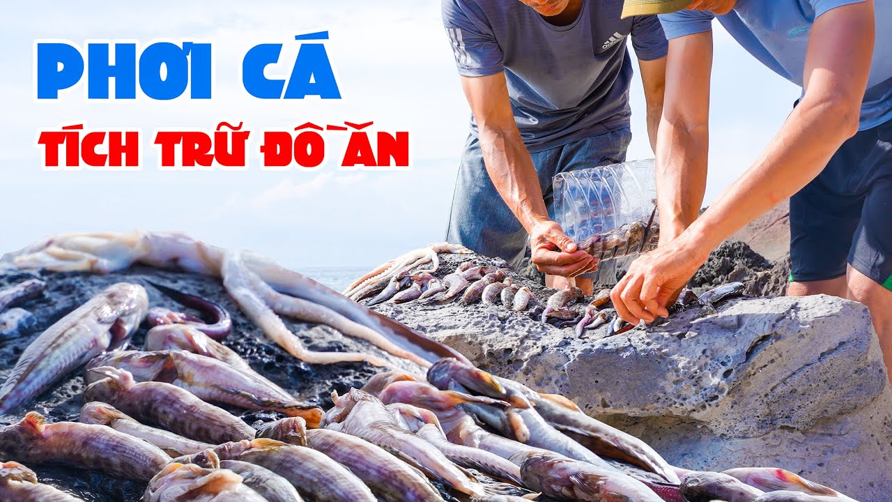 Khô cá lãi dân dã vùng biển