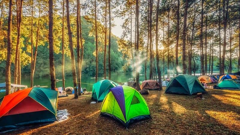 Cắm trại tại vườn quốc gia Ba Vì