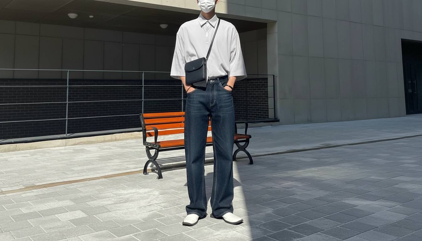 Áo sơ mi trắng hoặc oversized là phom dễ mặc và dễ phối đồ