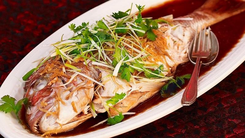 Cá hấp xì dầu