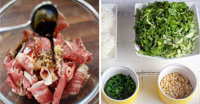 Thành phẩm bún bò xào Nam Bộ đầy đặn, hấp dẫn