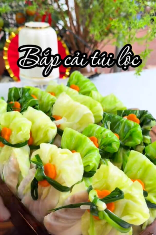 Mâm cỗ Tết thanh vị