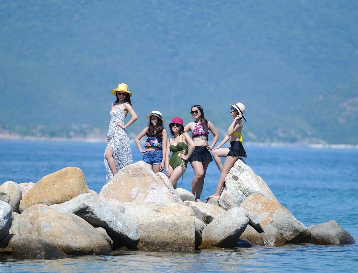 Đường đi đảo Bình Ba bằng tàu từ cảng Cam Ranh