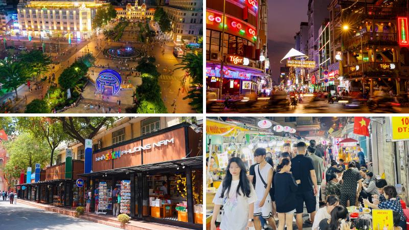 Các khu chợ, phố nổi tiếng ở Sài Gòn