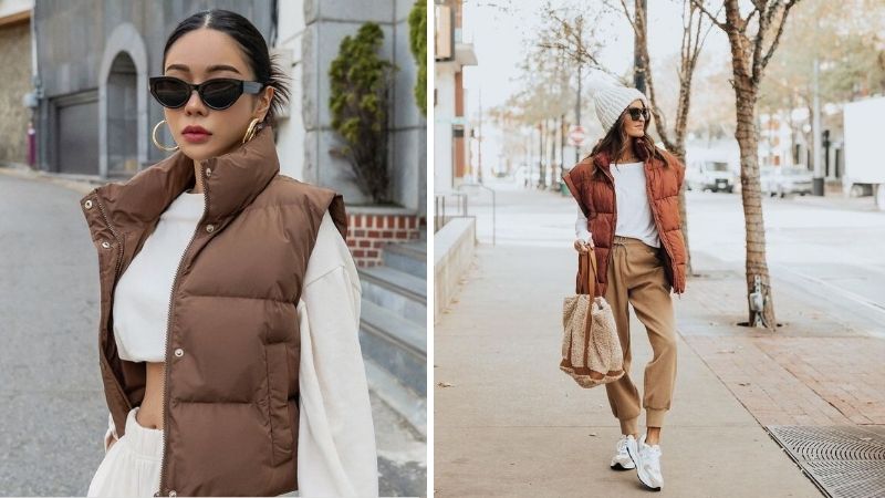 Chọn quần gọn dáng, layer vừa phải và ưu tiên màu trung tính