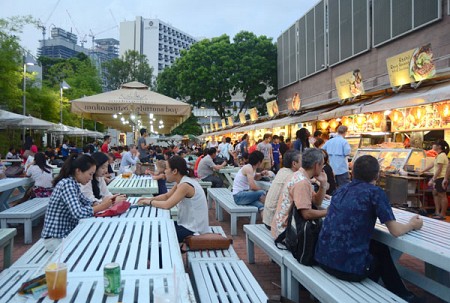 Chọn khu ăn uống phù hợp