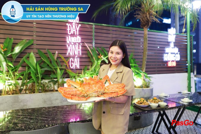 Tầm nhìn thoáng đãng tại Hải Sản Hùng Trường Sa