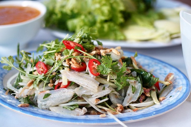 gỏi cá cơm