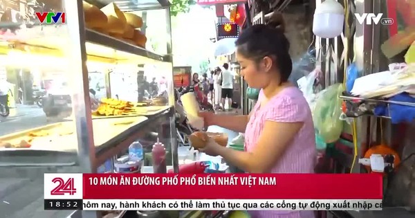 Những món ăn đường phố tiêu biểu