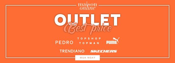 Hàng Authentic sale outlet với mức giá niêm yết rõ ràng