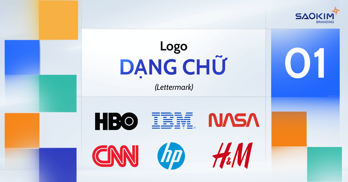 Logo dạng chữ viết tắt
