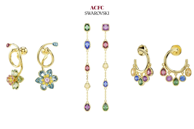 BST Bông Tai Swarovski: Điểm Nhấn Pha Lê Lấp Lánh Từng Khoảnh Khắc