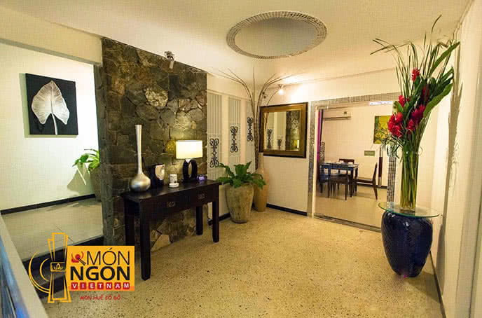 Không gian đan xen cổ điển và hiện đại tại nhà hàng
