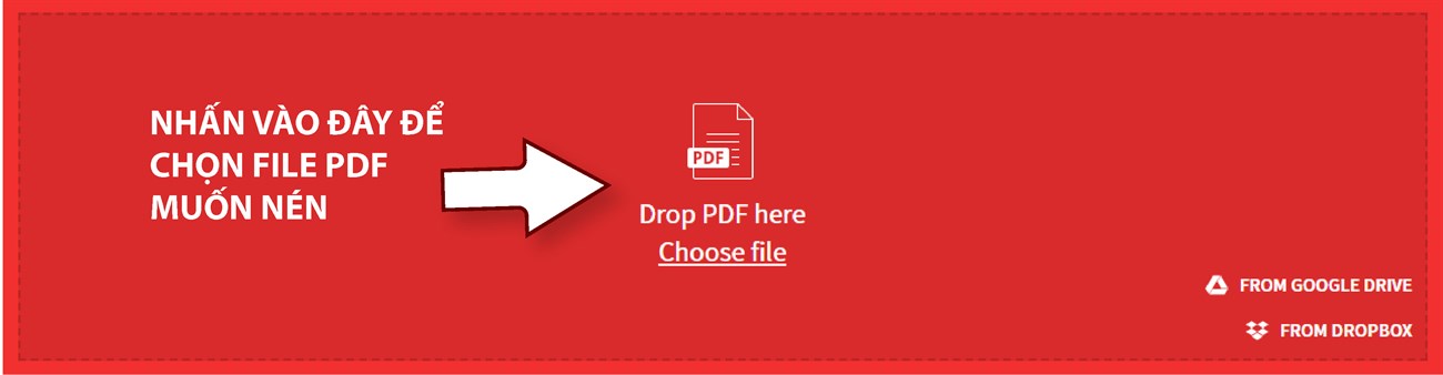 Giao diện kéo thả tệp PDF trực quan trên nền tảng web