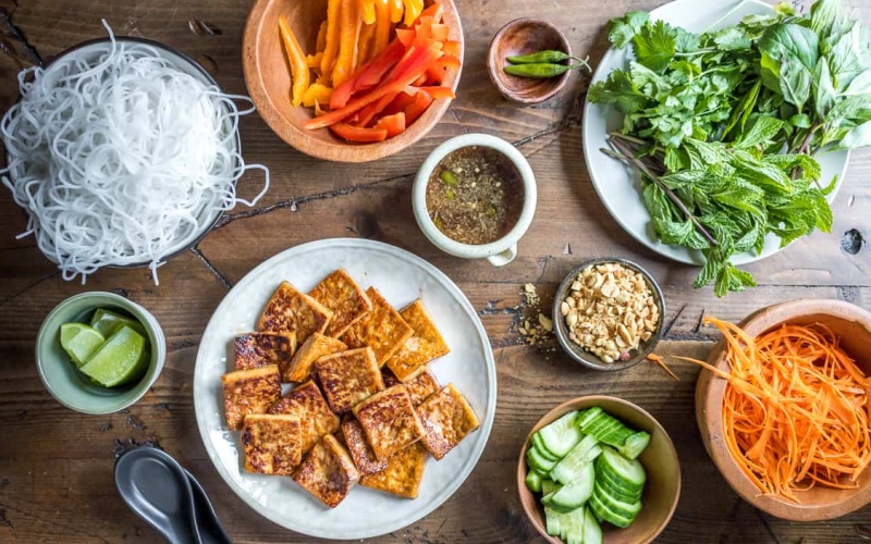 Mô hình dinh dưỡng cân bằng và đa dạng của chế độ ăn healthy