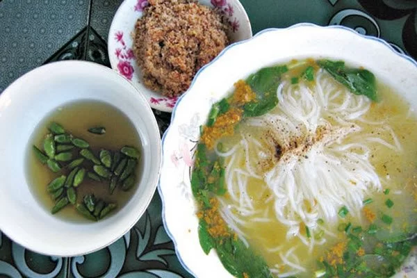 Tô bún rạm Bình Định đậm đà hương vị đồng quê