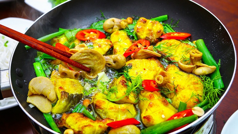 Món ăn đặc sản Việt Nam. Chả cá Lã Vọng
