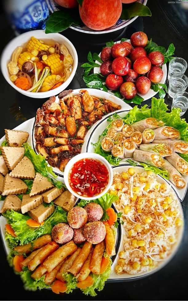 Các món chay cúng Rằm tháng Giêng thanh tịnh, dễ làm