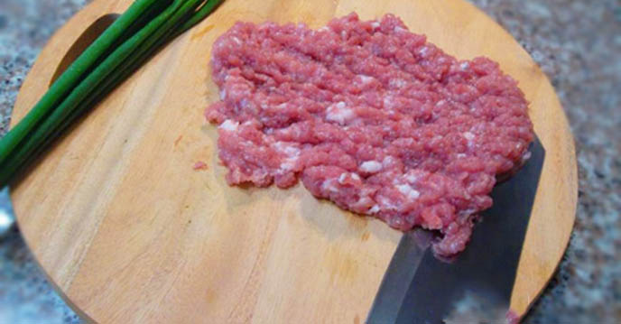 Nguyên liệu làm bánh mì hấp thịt
