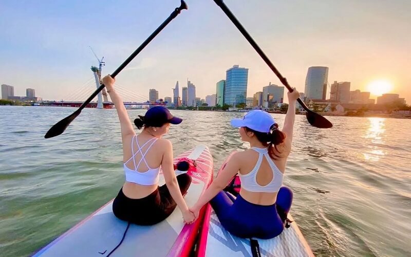 Saigon Sup Club tọa lạc tại Bình Quới, Bình Thạnh