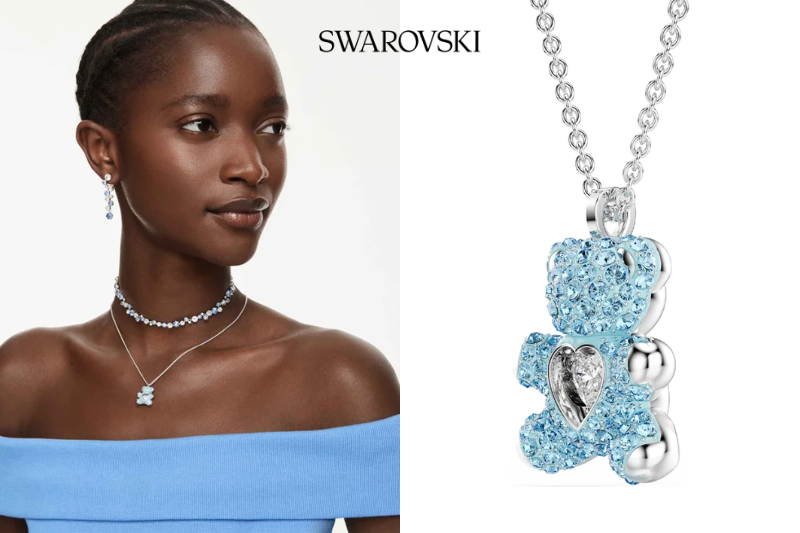 Swarovski Teddy Bear: Bộ sưu tập nhỏ xinh mang dấu ấn pha lê đặc trưng